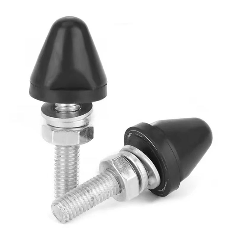 2x Bonnet Location Cone Rubbers Stops Accessory 612962 Replacement for GT6 HERALD VITESSE TR4 TR5 TR6 Automobile Parts - Image 1
