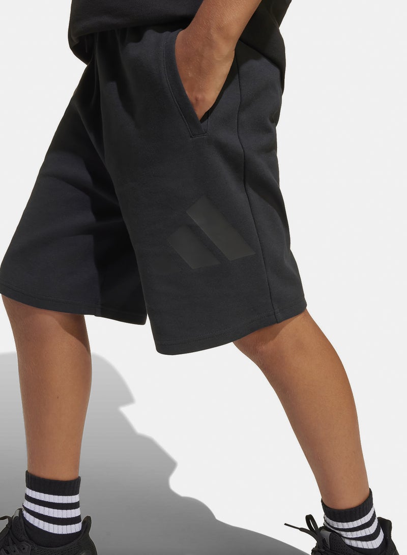 Adidas Future Icons Logo Above Knee Short - Image 4