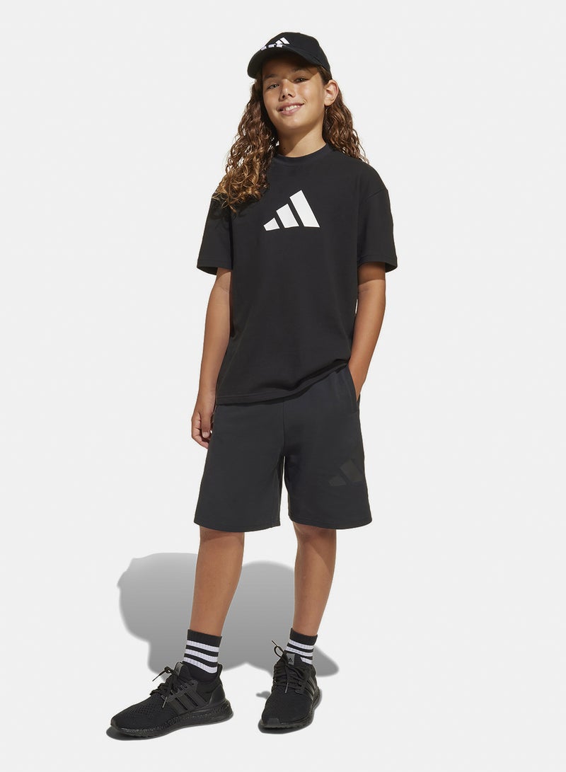 Adidas Future Icons Logo Above Knee Short - Image 3