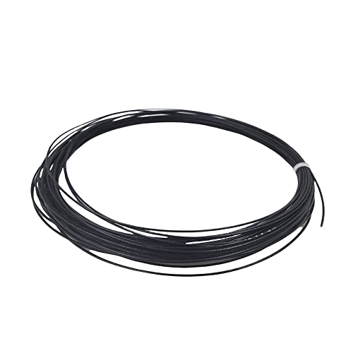 WOODS METAFLEX PRO Badminton Strings, 0.66mm / 22 GA (WD 66 Ti, 10m / 33 Feet) (Black) - Image 3