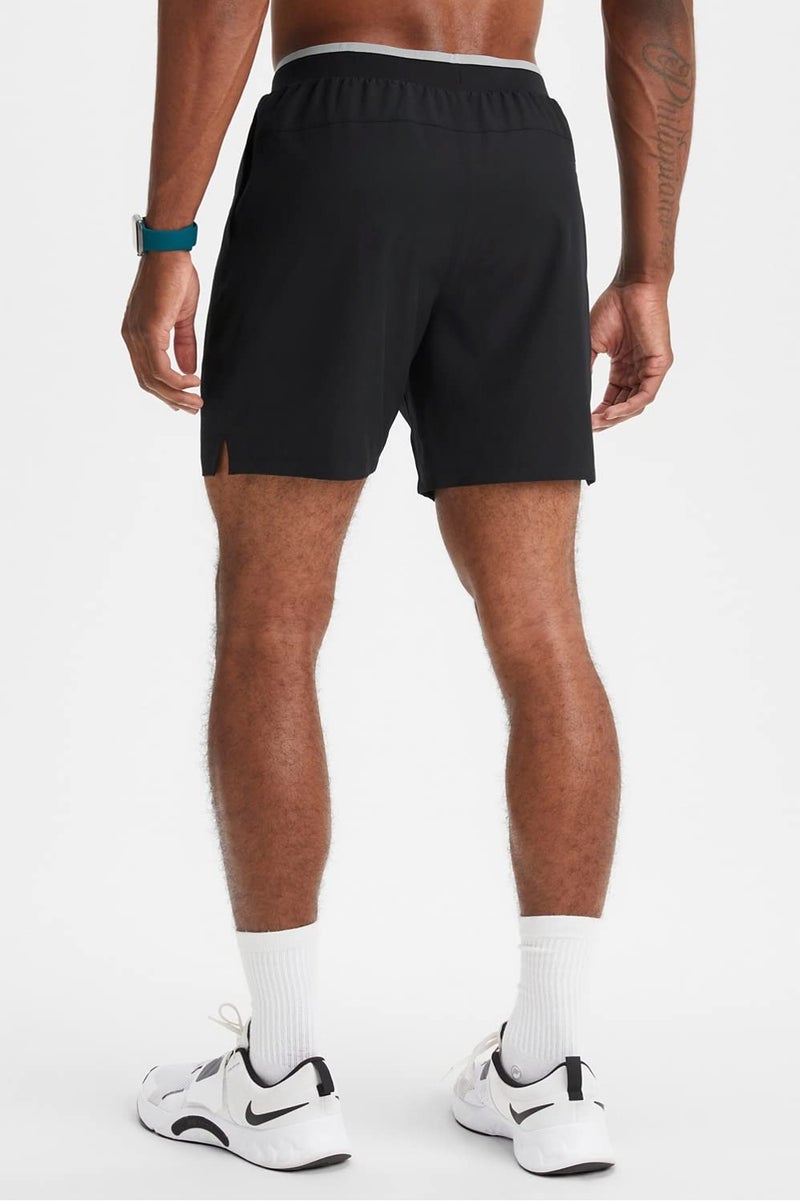 Fabletics Men's The Fundamental Short II (Lined), Workout, Running, Training, Gym, Yoga, Ultra Lightweight,7" Inseam, S, Black - Image 5