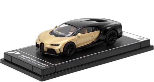 PosterCars - 1:64 Scale Bugatti Chiron Supersport Silk & Nocturne Black Hypercar League Collection No.10 - Image 5