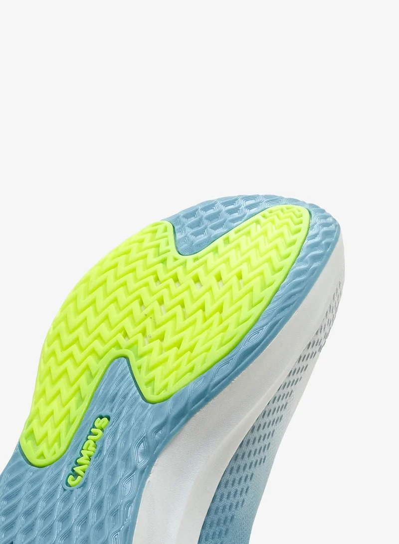 CAMPUS Wht/C.Blue Men’s White Sneakers – Dynamic Dual-Tone Design with Stylish Contrast Detailing for Men | Best Price UAE