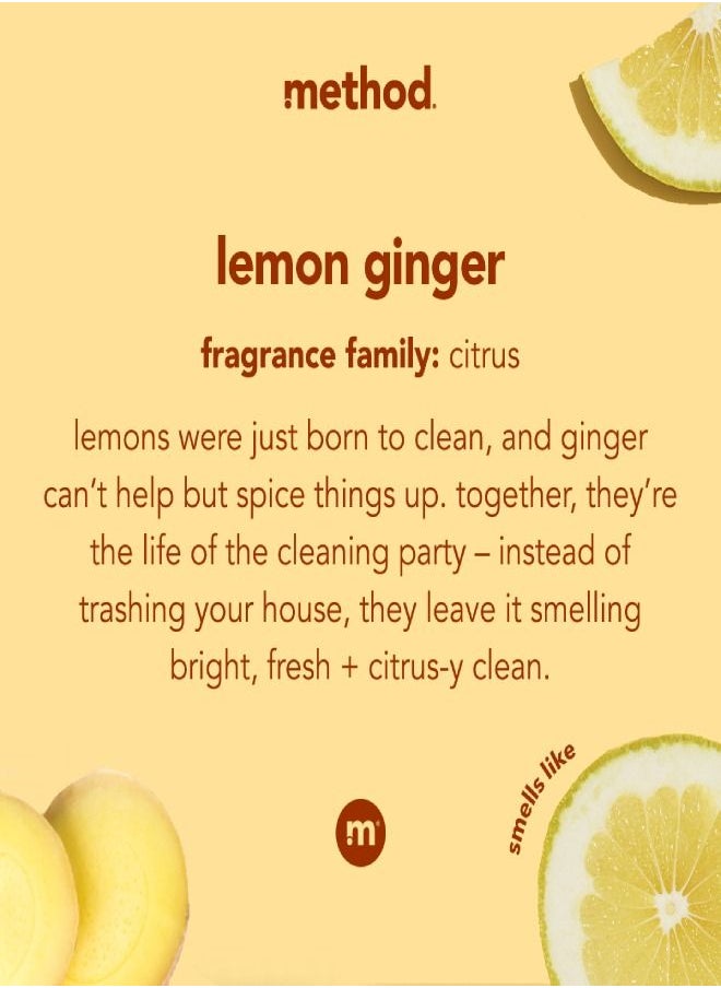Method - Lemon Ginger Hard Floor Cleaner, 739ml - Image 1