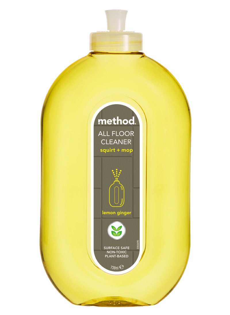 Method - Lemon Ginger Hard Floor Cleaner, 739ml - Image 1
