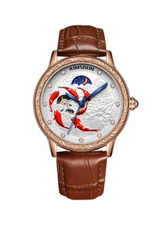 KIMSDUN Hollow automatic mechanical watch moon phase watch men's waterproof watch  - Image 1