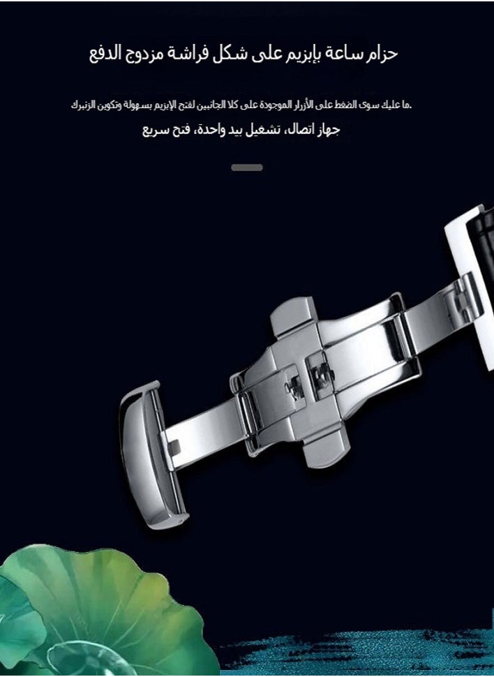 كيمسدون ساعة ميكانيكية مجوفة أوتوماتيكية على شكل قمر ساعة للرجال مقاومة للماء  - Image 4
