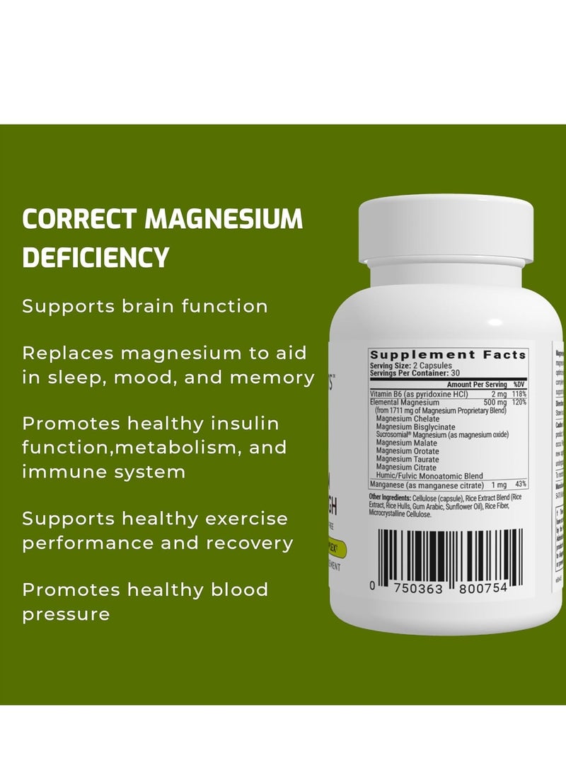 BiOptimizers Magnesium Breakthrough Magnesium Breakthrough 60 Capsules 30 Servings - Image 2