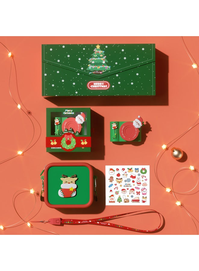 Generic GEEKPAPA Touch Screen Cartoon C5 Children's Camera Wifi Transmission Before And After 4800W 61 Holiday Gift-Body Color:C5 Green Frog+32g+same Style Bag  - Image 4