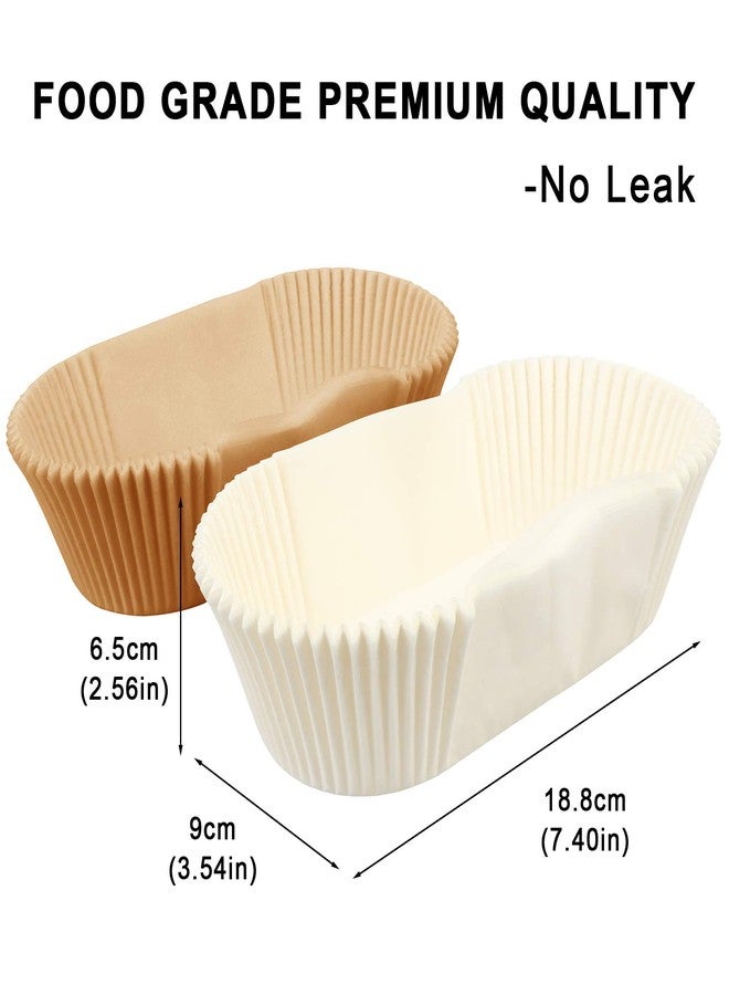 PIAOPIAONIU 100 PCS Loaf Bread Liners for Baking Disposable Loaf Liners 7.4 x 3.54 x 2.56 inch Rectangle Paper Liners Non Stick Parchment Paper Liners for Baking Breads,Kitchen Tools - Image 2