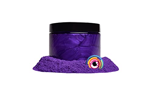 Eye Candy Pigments Premium Purple Mica Powder - Periwinkle Purple (50gr) - for Epoxy, Resin, Soap, Paint, Woodworking, Acrylic Pouring, Bath Bombs, Fishing Lures - DIY Arts and Crafts Additive - Image 5