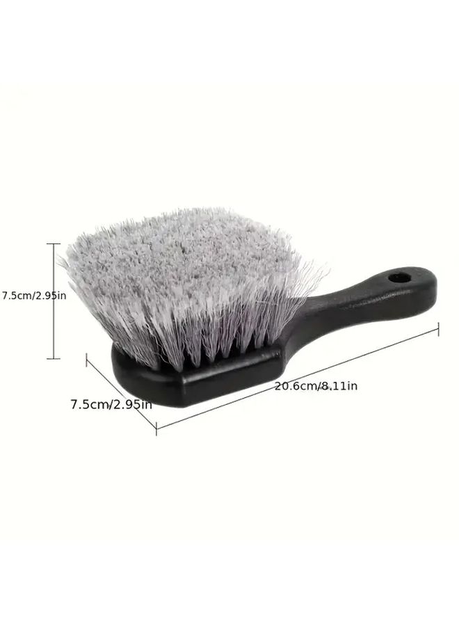 3pcs Car Tire And Wheel Cleaning Brushes PP Material Cleaning Tool - Image 3