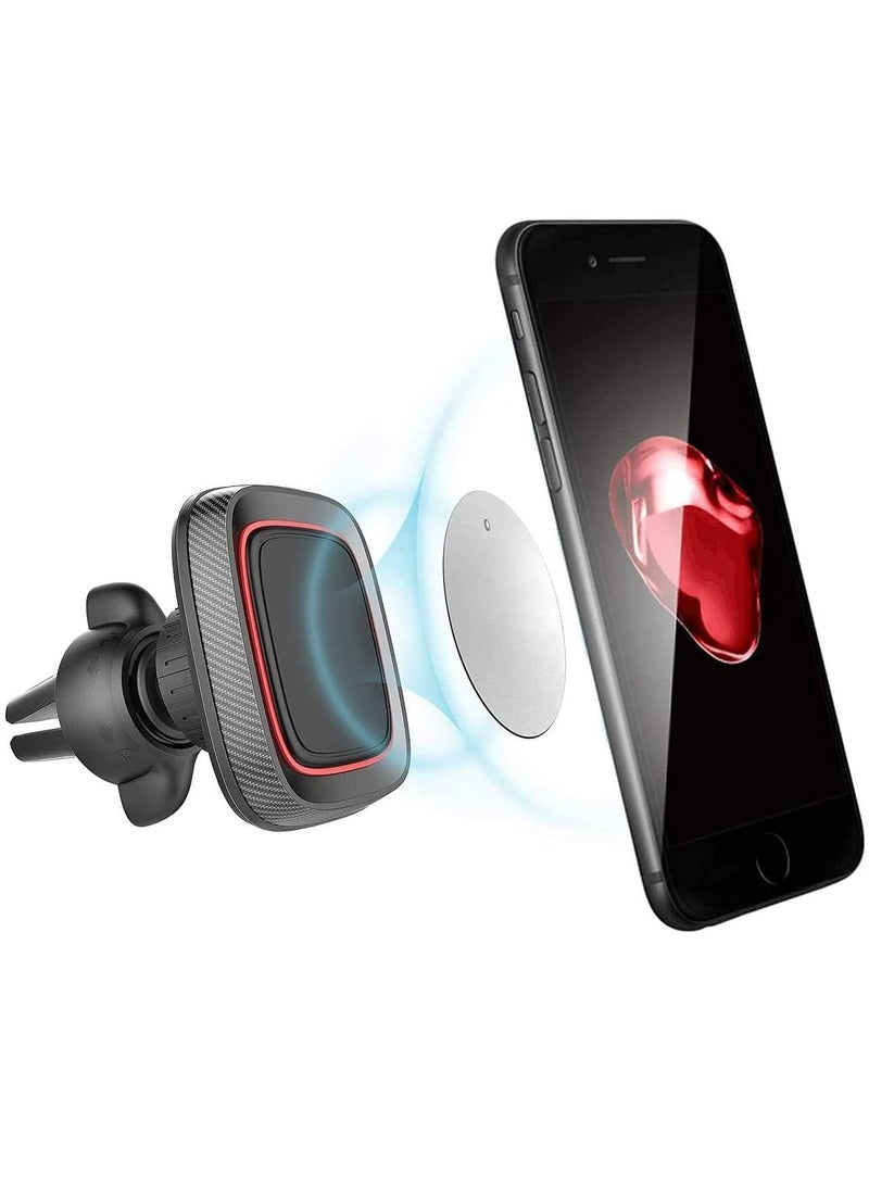 ELTRAZONE 2 in 1 Car Phone Holder, Universal Mobile Phone Car Mount 360° Magnetic Rotation for Auto Windshield and Dash, for Cell Phones Apple iPhone 12, 12 Pro, Android(AD-CH61) (AD-A101) - Image 3