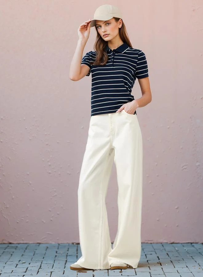 لي كوبر تيشيرت بولو مخطط من لي كوبر