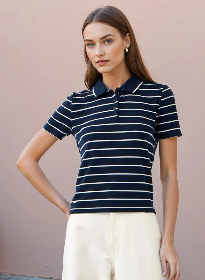 لي كوبر تيشيرت بولو مخطط من لي كوبر