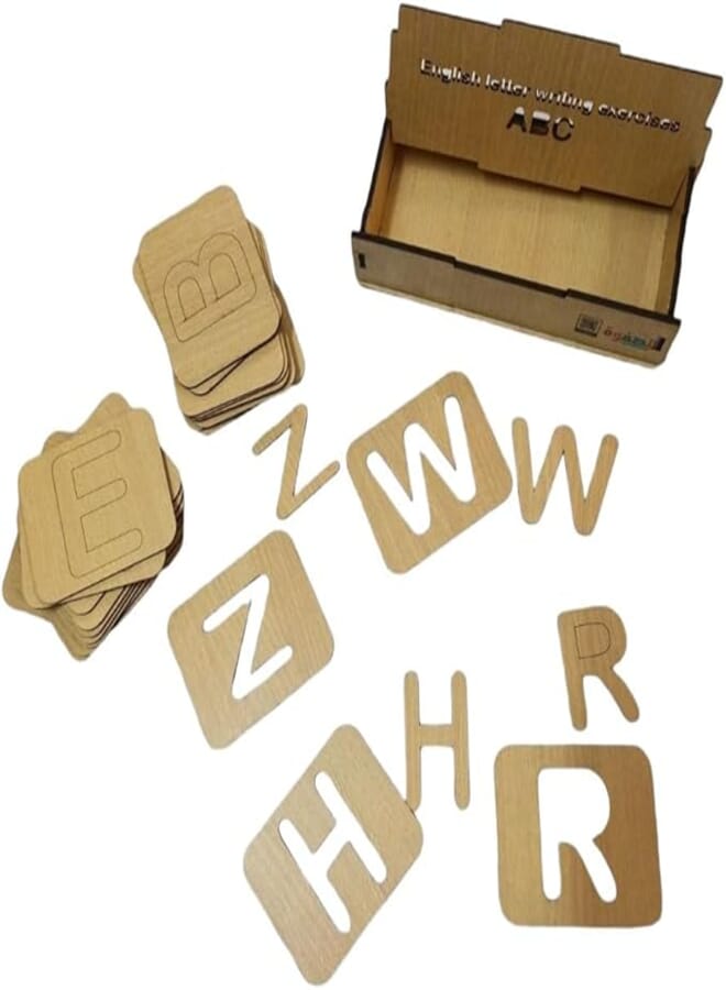Al Safwa Al Safwa R23-3-5 Small English Letters Brown 