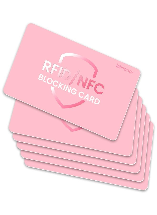 WHonor pink rfid blocking card for women, Pink - Image 1