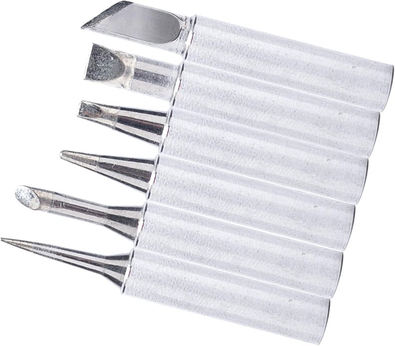 YIHUA 1401 Soldering Iron Tips Set 6PCS LongLife Type for YIHUA 926LEDIII110WRed 939D III EVO 948DQIII 948DIII 938BDII  995D EVO Soldering Stations ONLY - Image 2
