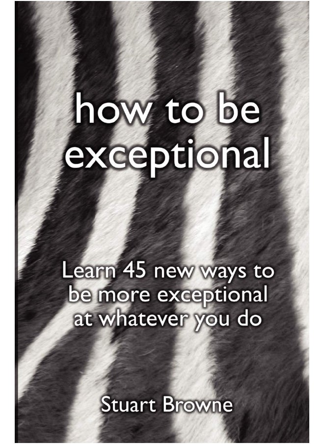 null - How to be Exceptional - Image 1