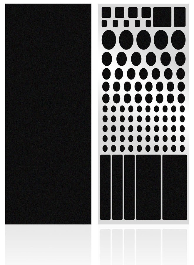 FLANCCI LED Light Blocking Stickers, Light Dimming LED Filters, (2 Sheets) Dimming Sheets for Routers, LED Covers Blackout, Dimming 50% ~ 80% of LED Lights… (2) - Image 1