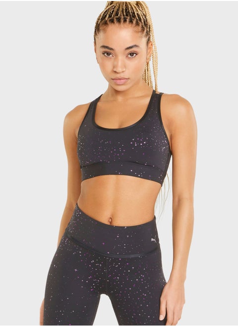 Stardust Mid Impact Crystalline Bra