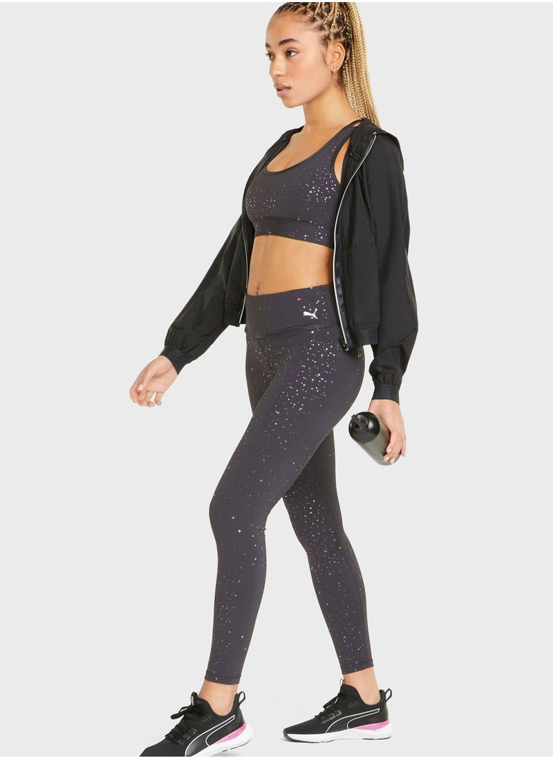 PUMA - Stardust Mid Impact Crystalline Bra - Image 1