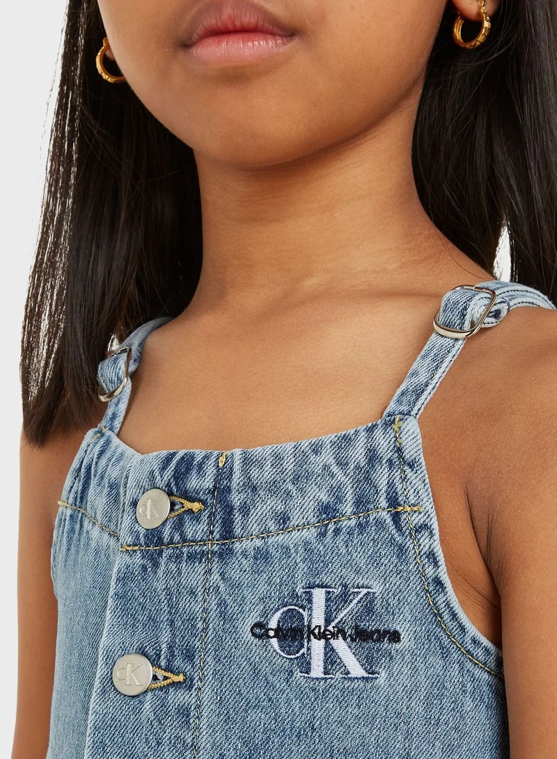 Calvin Klein Jeans Denim Button-Down Dress