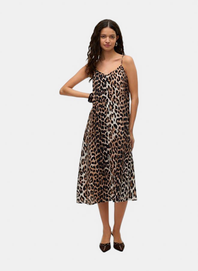 VERO MODA VERO MODA Womens Josie Calf Singlet Dress  - Image 3