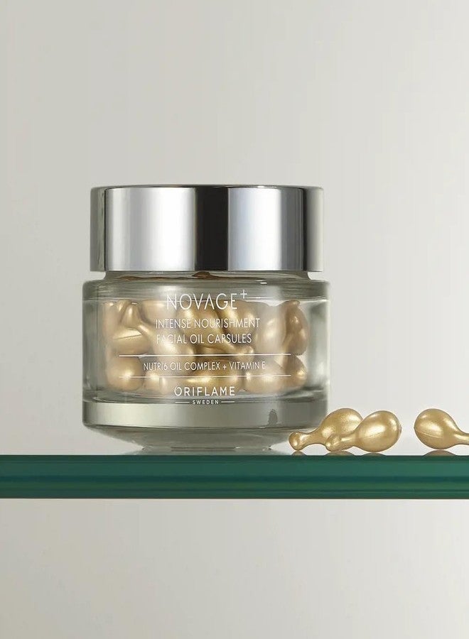 Oriflame كبسولات زيت الوجه المغذي المكثف من أوريفليم نوفاج+ مع مركب زيت نوتري6 وفيتامين E - Image 2