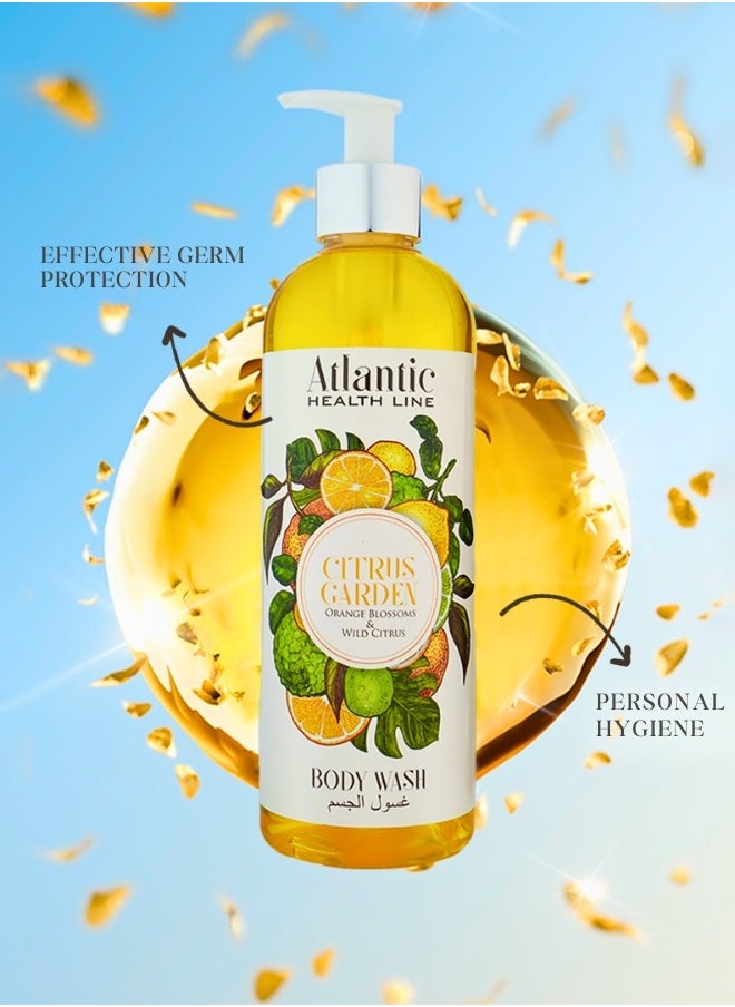 Atlantic Atlantic Citrus Garden With Orange Blossoms Body Wash 500ml  - Image 2
