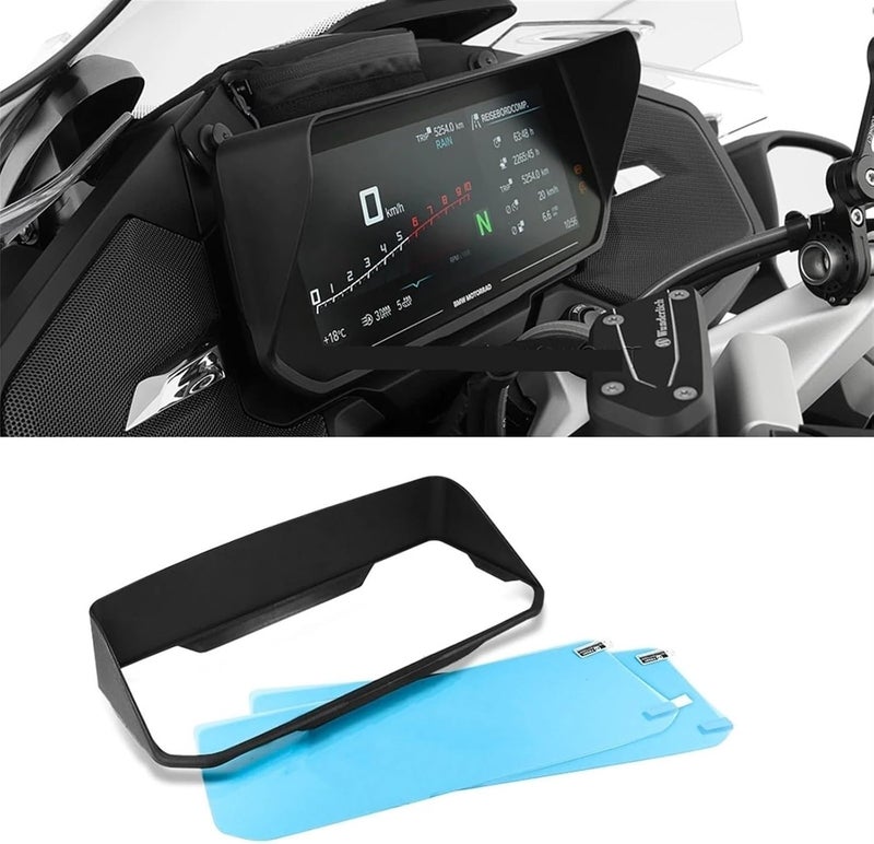 QASULER Motorcycle Instrument Sun Visor - Image 4