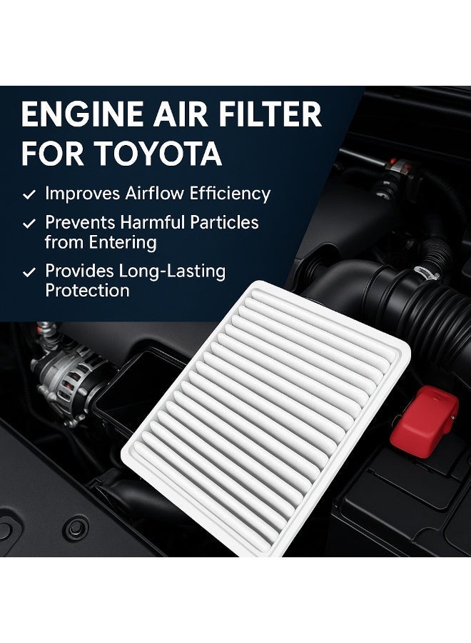 High-Quality Engine Air Filter Element, Replacement for Toyota Corolla, Camry and Other Models