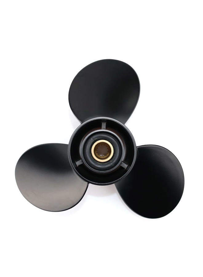 CAPTAIN Boat Propeller fit Johnson Evinrude 40-140 HP Engines, 13 Spline Tooth Outboard Prop, RH, Aluminum, OEM Propellers for 50 55 60 E-TEC 65 70 75 85 88 90 100 110 112 115 135 HP (13 1/2X15) - Image 2
