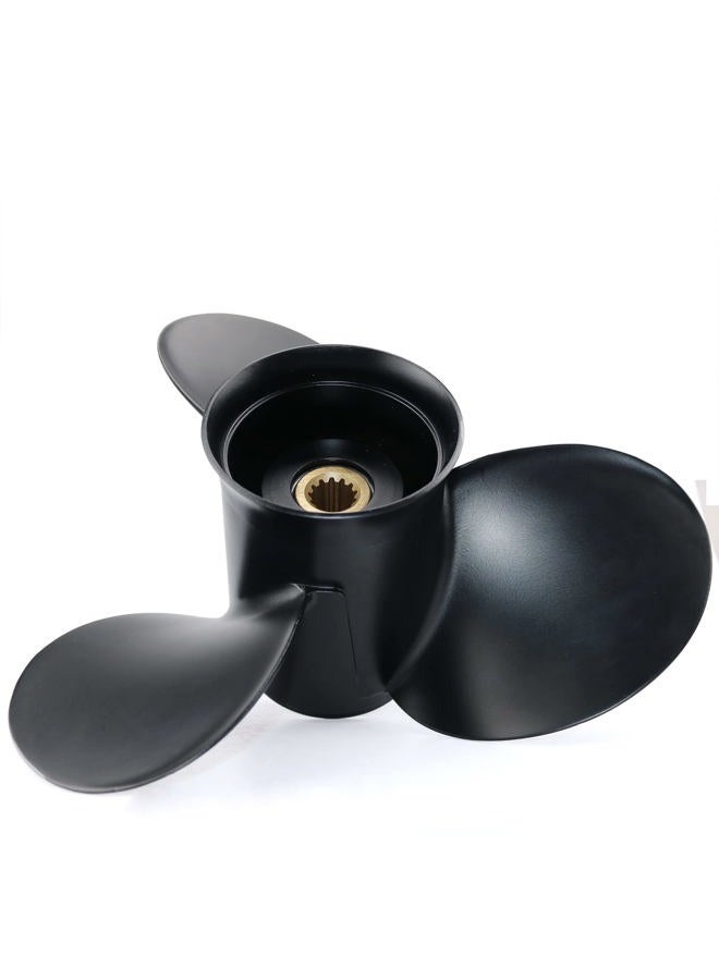 CAPTAIN Boat Propeller fit Johnson Evinrude 40-140 HP Engines, 13 Spline Tooth Outboard Prop, RH, Aluminum, OEM Propellers for 50 55 60 E-TEC 65 70 75 85 88 90 100 110 112 115 135 HP (13 1/2X15) - Image 4