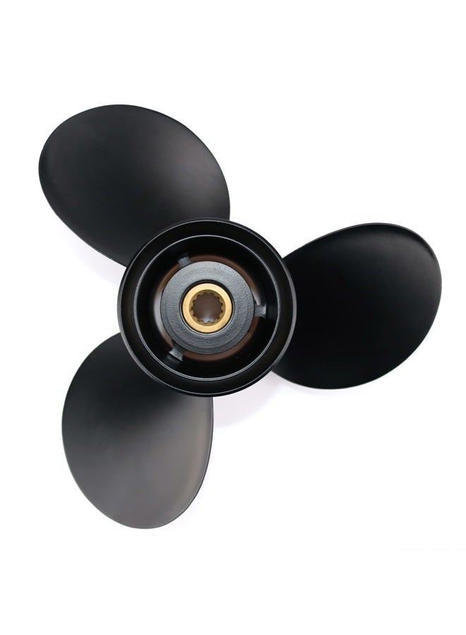 CAPTAIN Boat Propeller fit Johnson Evinrude 40-140 HP Engines, 13 Spline Tooth Outboard Prop, RH, Aluminum, OEM Propellers for 50 55 60 E-TEC 65 70 75 85 88 90 100 110 112 115 135 HP (13 1/2X15) - Image 3