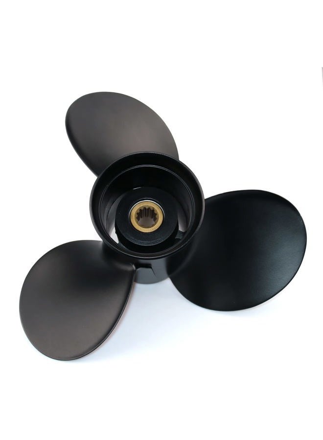 CAPTAIN Boat Propeller fit Johnson Evinrude 40-140 HP Engines, 13 Spline Tooth Outboard Prop, RH, Aluminum, OEM Propellers for 50 55 60 E-TEC 65 70 75 85 88 90 100 110 112 115 135 HP (13 1/2X15) - Image 1