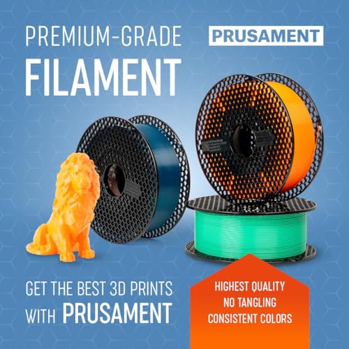 Prusament PETG Prusa Galaxy Black Filament 1.75mm 1kg Spool (2.2 lbs), Diameter Tolerance +/- 0.02mm - Image 5
