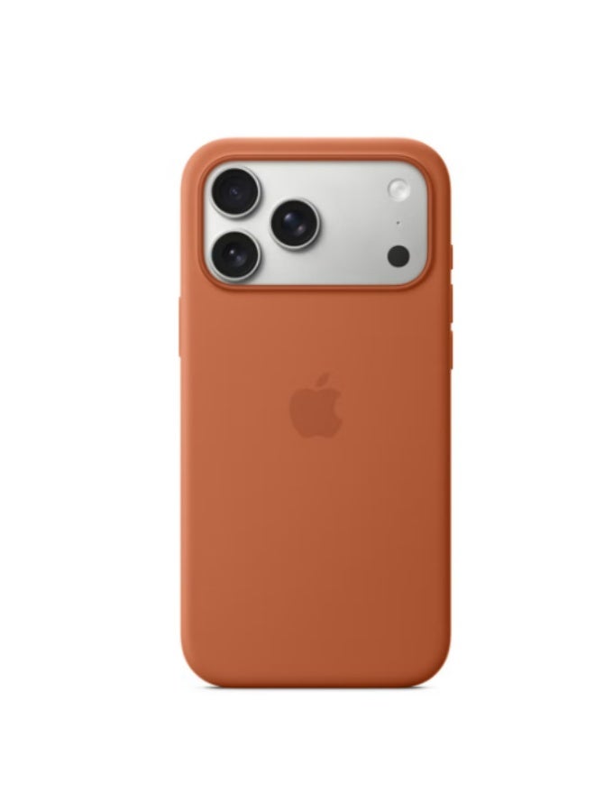 iPhone 17 Pro Max Silicone Case with MagSafe -Terra Cotta. - Image 2