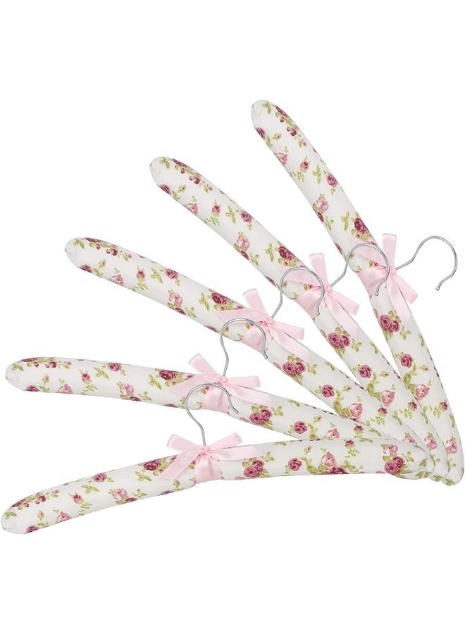 5 قطع من شماعه ستان للملابس ، متعدد الالوان - Image 1