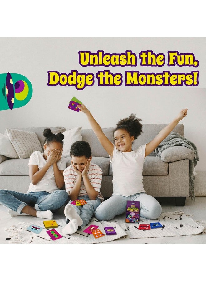 بينكا لعبة ورق بينكا - الوحوش النائمة، لعبة استراتيجية وتشويقية ذكية للأطفال والمراهقين والبالغين، ممتعة لأمسية اللعب العائلية، هدايا تعليمية وسفرية للأعمار من 5 سنوات فما فوق، من 2 إلى 5 لاعبين - Image 3