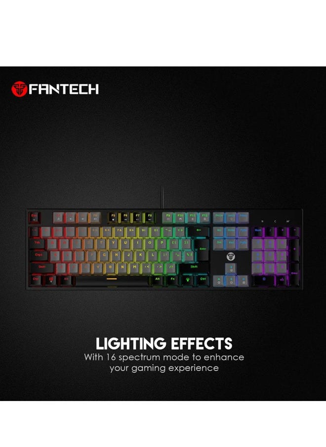 FANTECH - RGB Gaming Mechanical Keyboard Full Size , Switch - Image 1