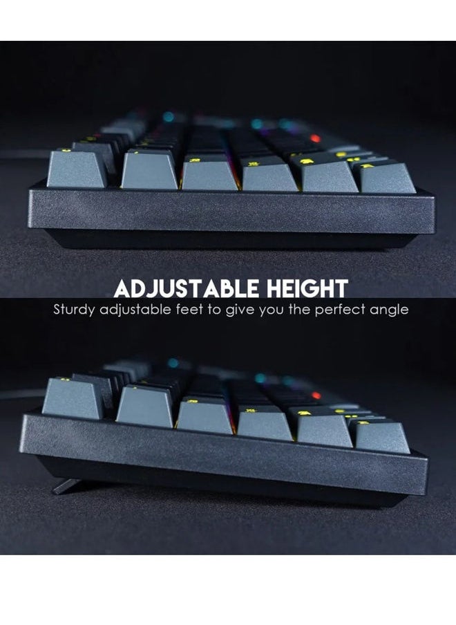 FANTECH - RGB Gaming Mechanical Keyboard Full Size , Switch - Image 1