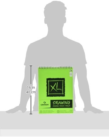 Canson XL Series Drawing 9 x 12 Green - Image 5