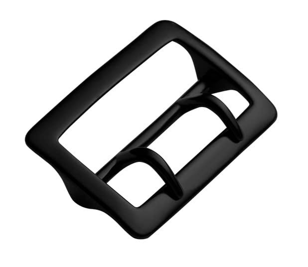 Perfect Fit Shield Wallets Perfect Fit Replacement Buckle for Duty, Sam Browne or Tactical Belt - Black, 2.25 Inches Wide - Image 1