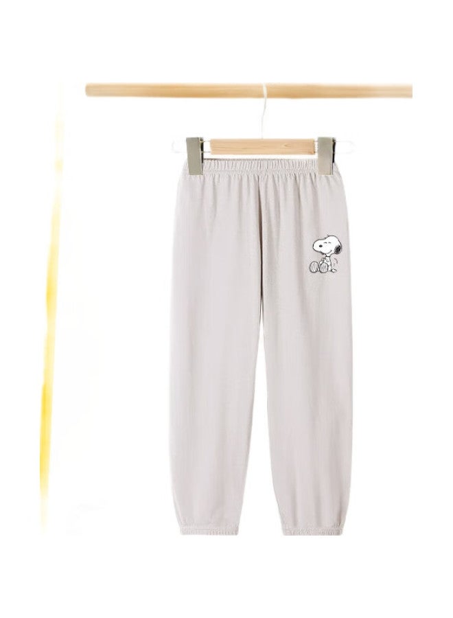 Snoopy Children'S Clothing, Boys' Mosquito-Repellent Pants, Summer Lightweight Air-Conditioning Pants, Breathable Long Pants For Boys, Youth Clothing - Image 2