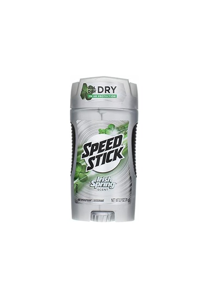 Mennen Speed Stick Original Antiperspirant & Deodorant, Irish Spring 2.70 oz (Pack of 6) - Image 2