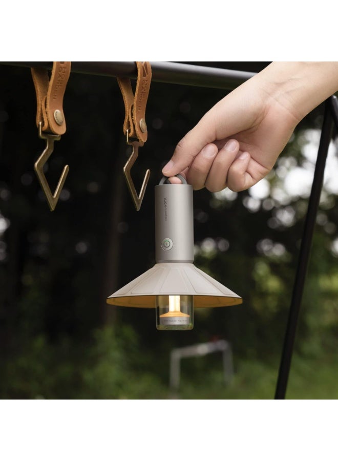 HOTO HOTO 3-in-1 Outdoor Camping Flashlight & Lantern – Rechargeable 3200mAh LED Light, IP66 Waterproof Tent Lamp with Hook, Emergency Light for Hiking, Backpacking, Power Outages, and Outdoor Adventures  - Image 2