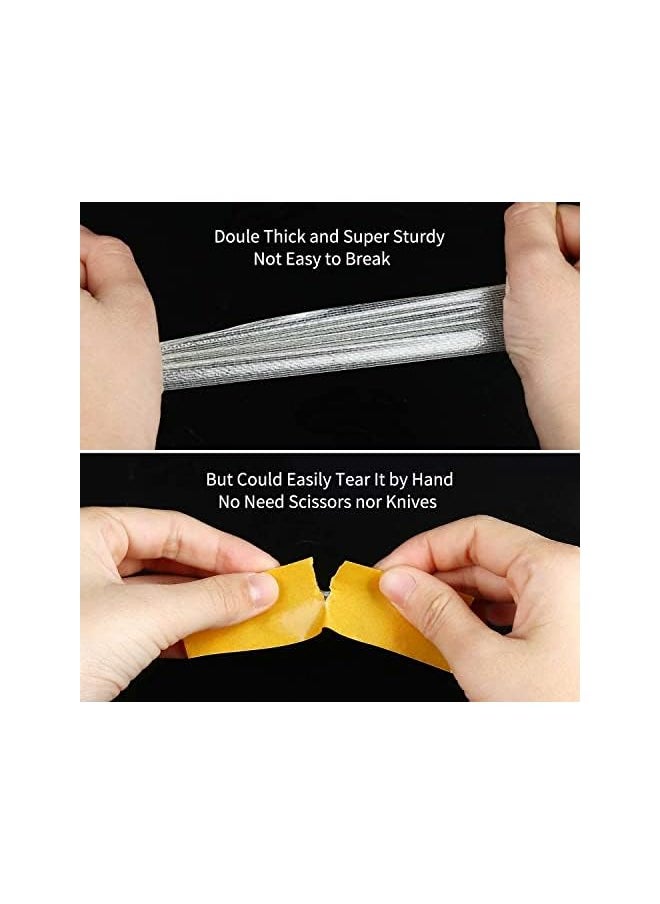 PROMASS promass Double Sided Tape Heavy Duty (0.6"x66ft) High Tack, Multipurpose Non-Marking Tape Removable No Residue, Easy Tear, Suitable for Auto, LED Light Bar, Carpet, Home Decor, Office Renovation  - Image 3