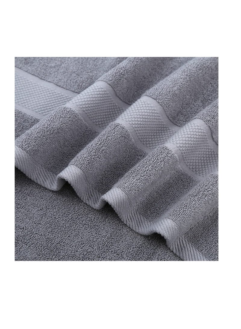 KASTWAVE KASTWAVE Premium Cotton Bath Hand Towels for Bathroom Combed Cotton Hand Towels Absorbent Soft Cotton Hand Towels for Bathroom, Hand & Face Washcloths Set, Soft Absorbency and Fade Resistant Quick Dry - Image 3