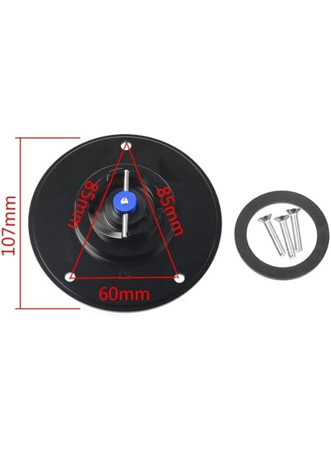 غطاء خزان الوقود بدون مفتاح للدراجات النارية باللون الأحمر لسيارات سوزوكي GSXR 600 750 من 2004 إلى 2013 - Image 4